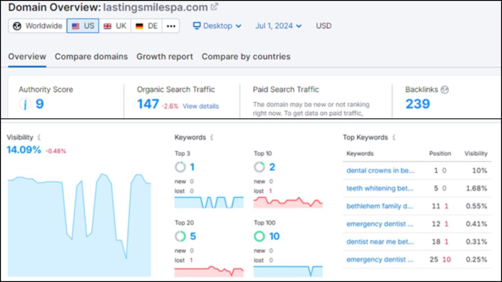 SEO Growth Success